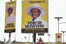How has Uganda's Museveni stayed at the helm for 40 years?