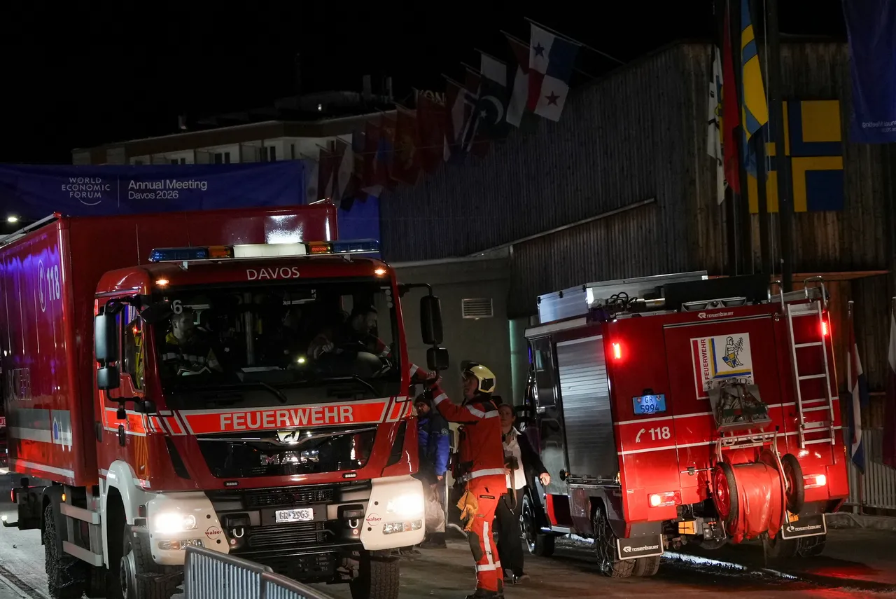 Požar izbio u prostorijama Svjetskog ekonomskog foruma dok je Trump bio unutra