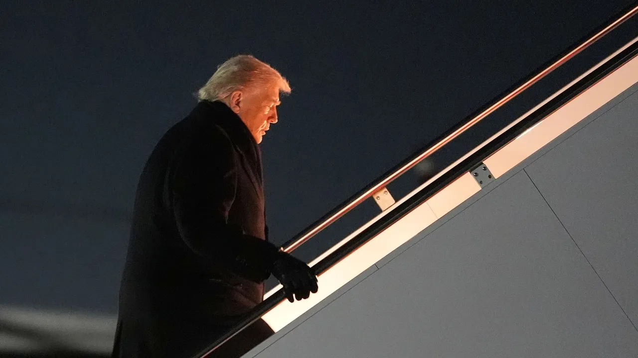 Trump retoma viagem a Davos após problema com o Air Force One