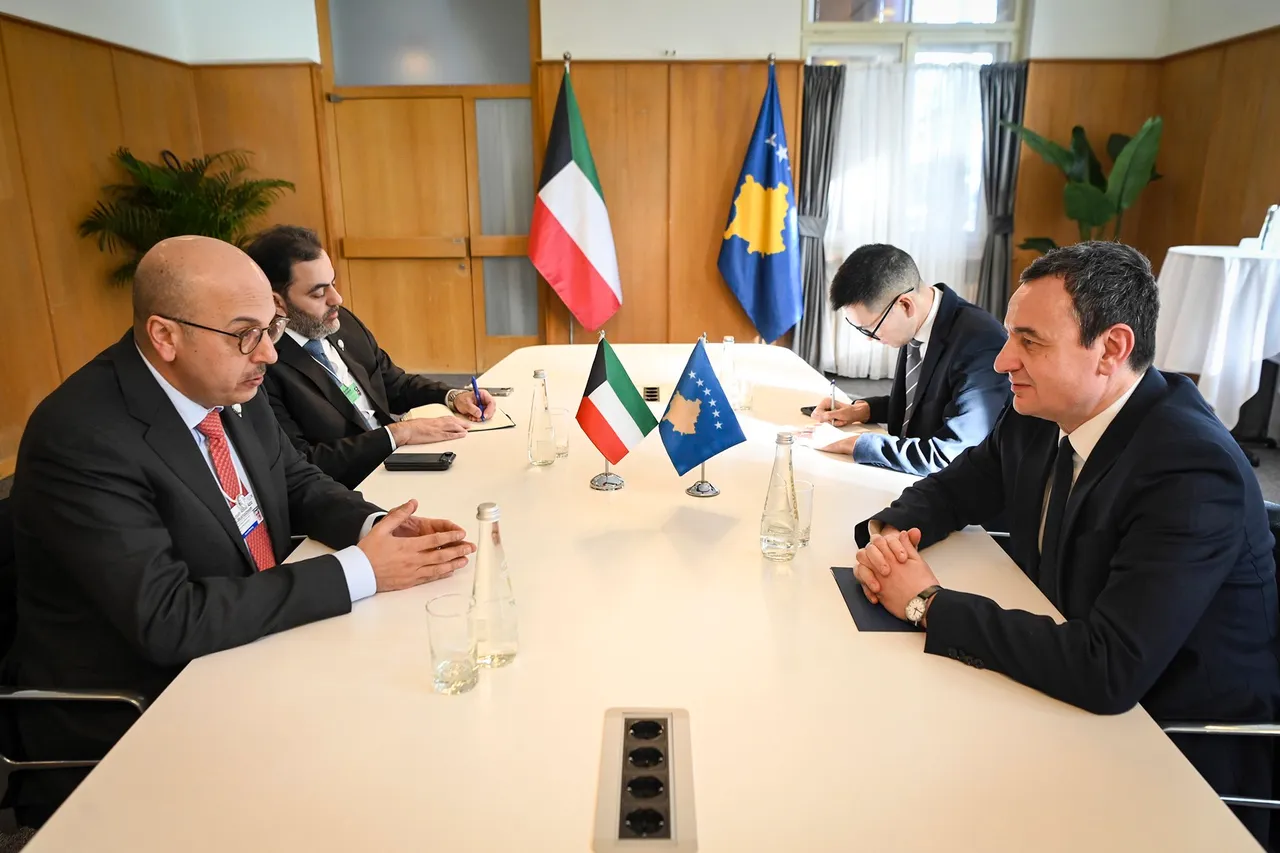 Kreu i Qeverisë së Kosovës bisedon me ministrin e Kuvajtit për mundësitë e investimeve