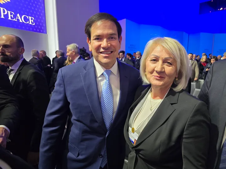 Krišto u Davosu razgovarala s američkim državnim sekretarom Marcom Rubiom