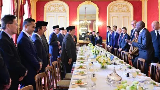 Presiden Prabowo hadiri forum bisnis Indonesia–Inggris di Lancaster House