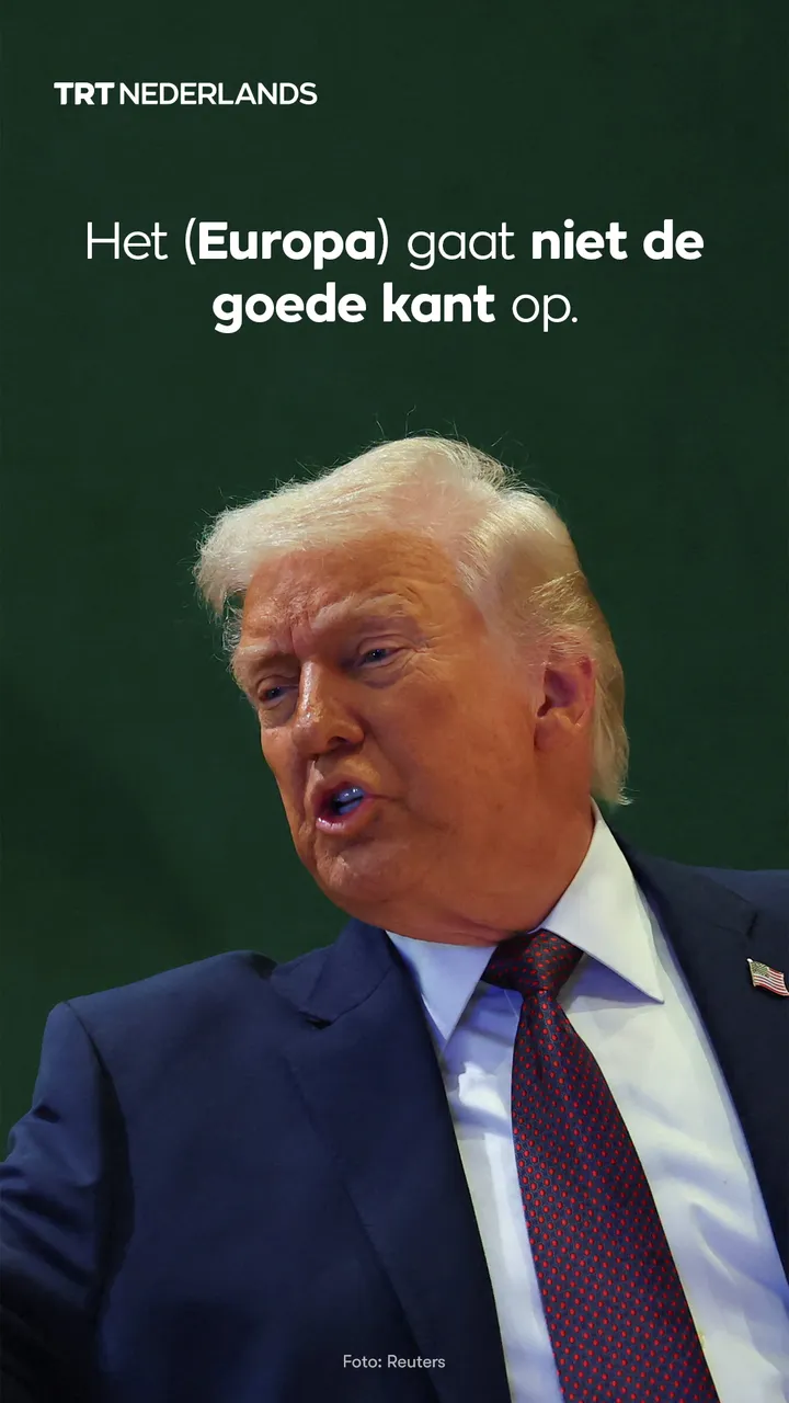 Trump verklaart dat Europa ‘niet de goede kant op gaat’