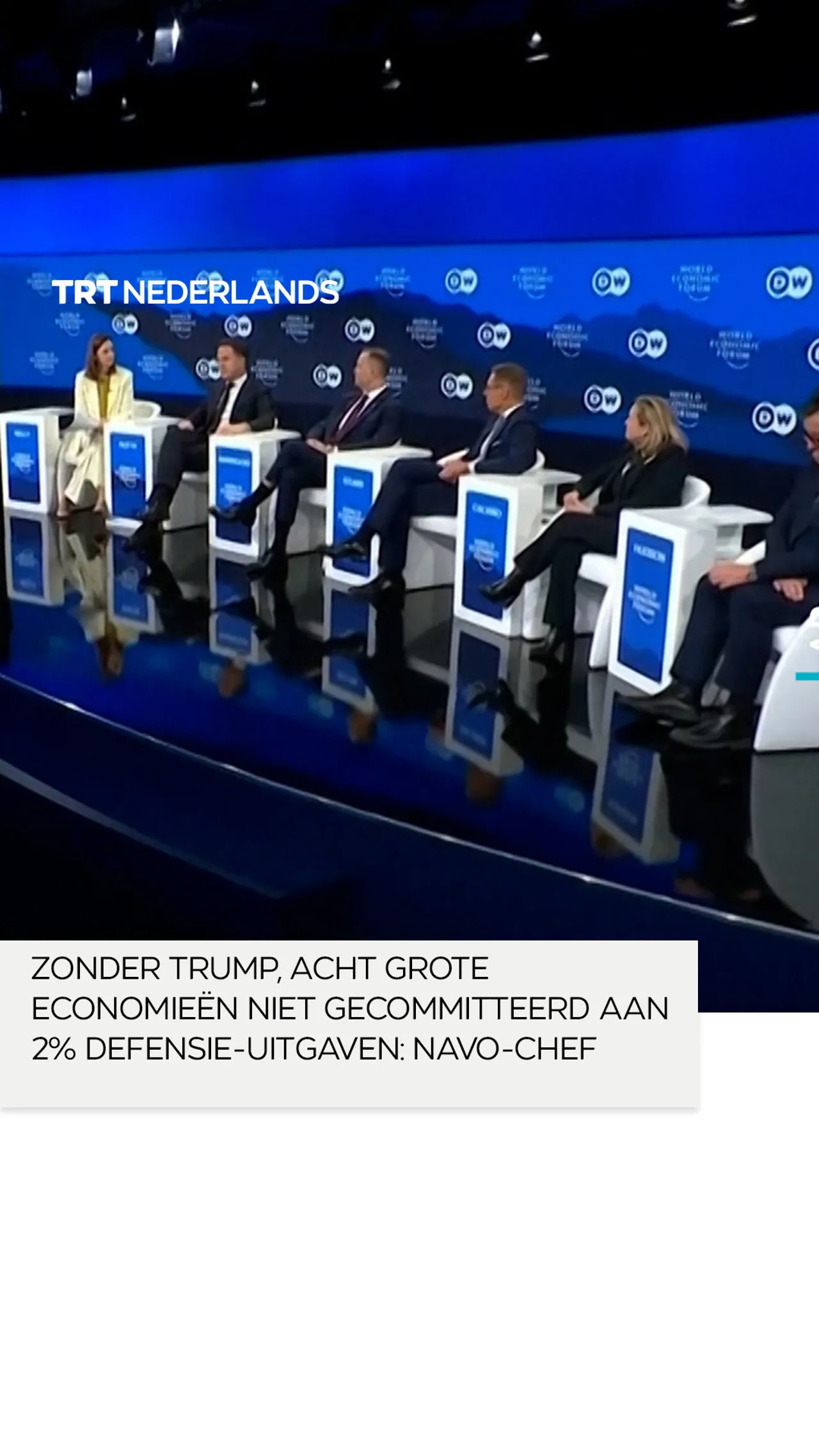 Zonder Trump hadden acht grote economieën niet gecommitteerd aan de 2% defensie-uitgaven: NAVO-chef