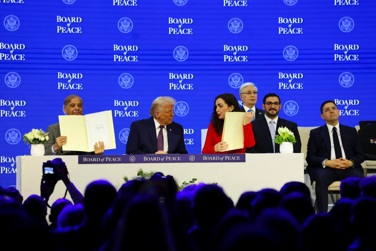Trump formally rolls out 'Board of Peace' at Davos forum