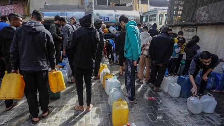گزارش سازمان ملل متحد از کاهش ۷۰ درصدی تولید آب در غزه