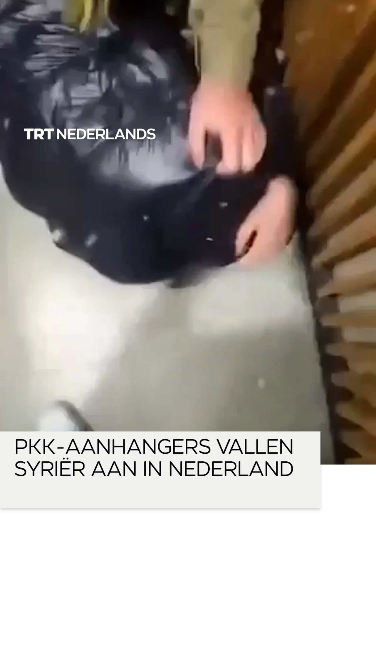 PKK-aanhangers vallen Syriër aan in Nederland