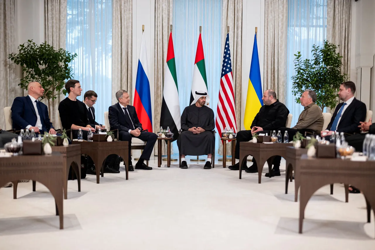 First round of US-brokered Russia-Ukraine talks ends in UAE