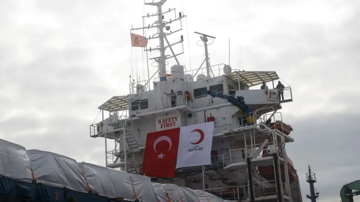 Турция отправила в Газу 20-й «Корабль добра»