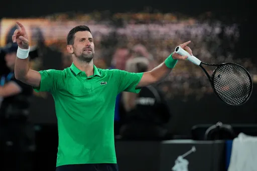 Djokovic becomes first to win 400 Grand Slam matches