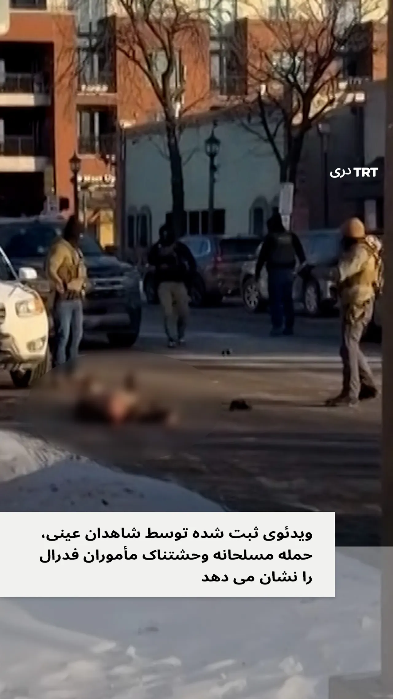 حمله مسلحانه مرگبار مأموران فدرال در مینیاپولیس توسط شاهدان عینی ثبت شد