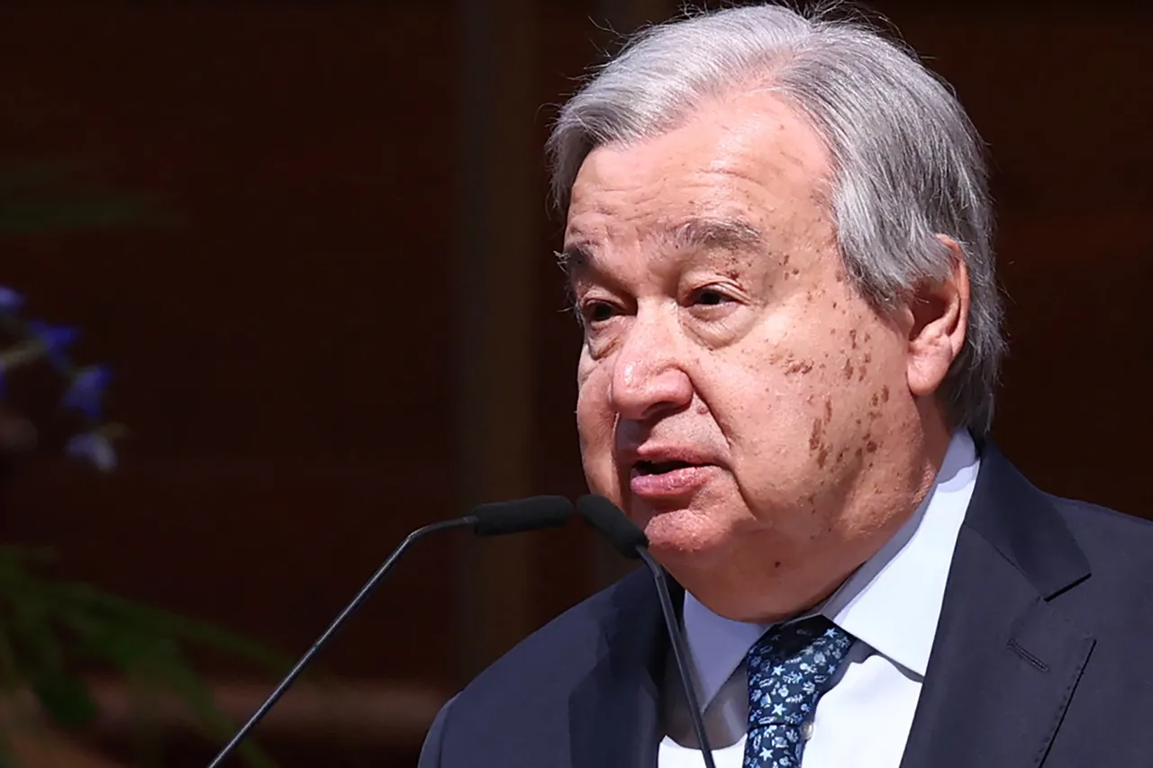 'Words aren't matched with action': UN chief warns 'law of the jungle' is replacing rule of law