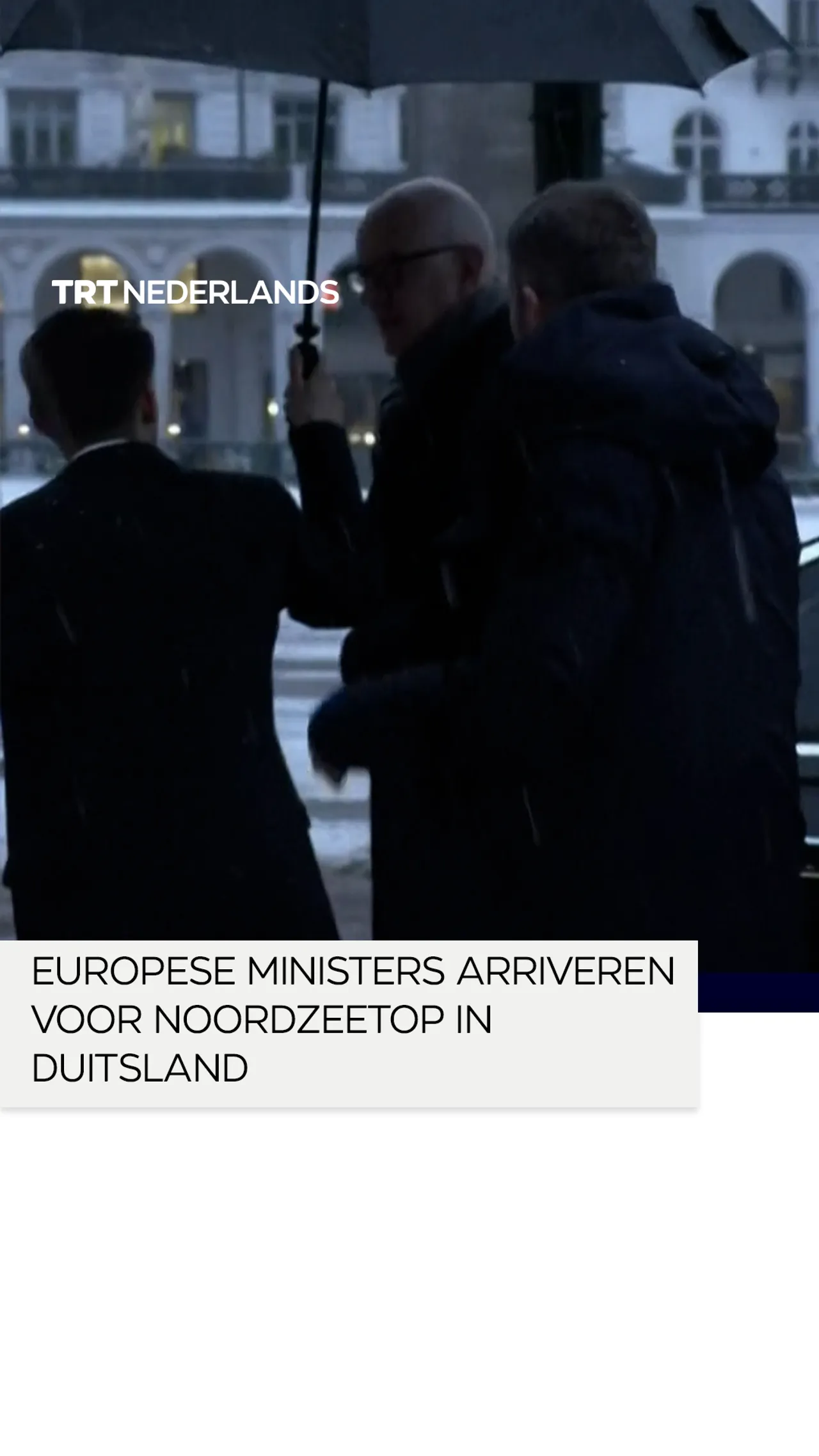 Europese ministers arriveren voor Noordzeetop in Duitsland