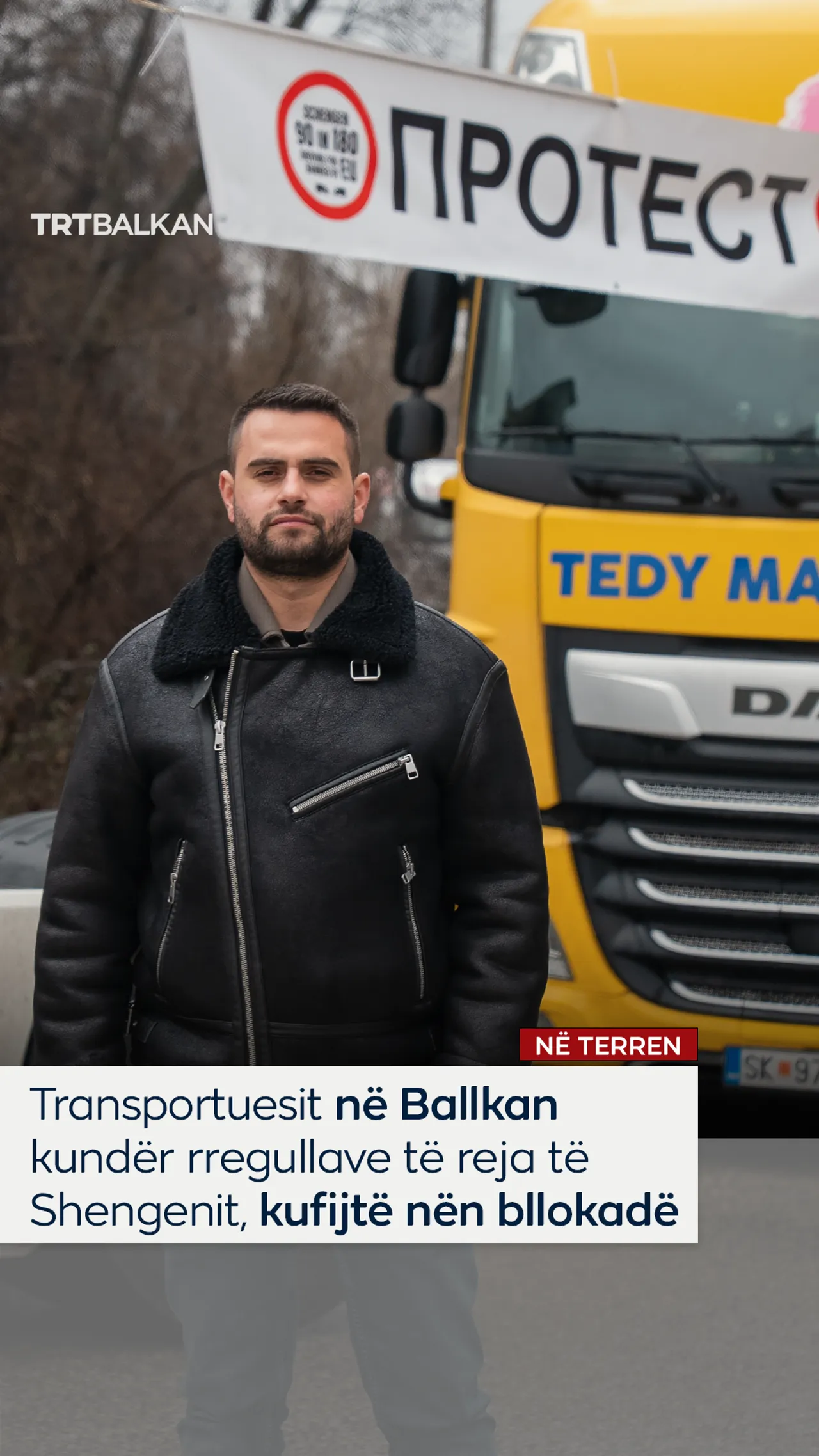 Transportuesit në Ballkan kundër rregullave të reja të Shengenit, kufijtë nën bllokadë