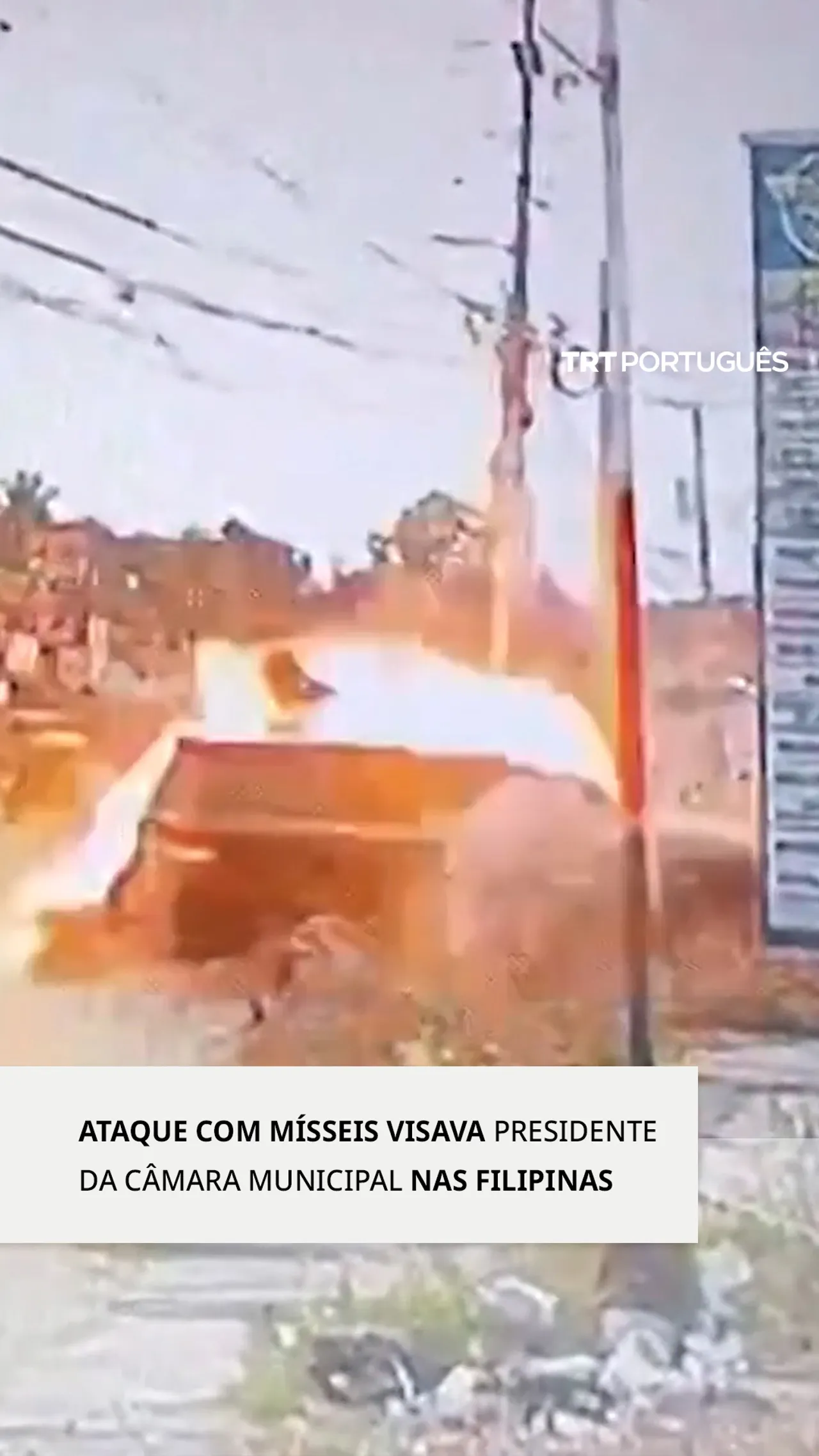 Presidente regional das Filipinas sobrevive a atentado com míssil