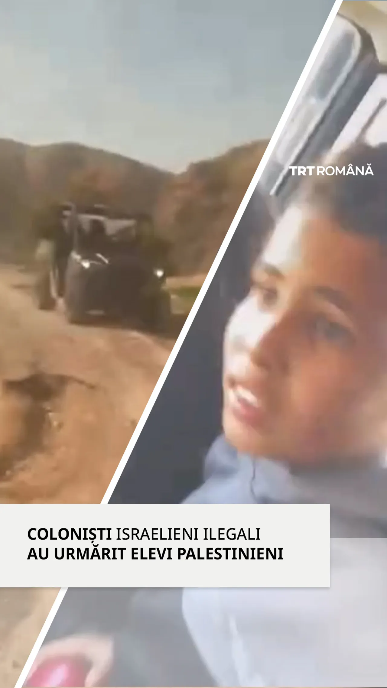 Coloniști israelieni ilegali au urmărit elevii palestinieni dintr-o școală din Ierihon