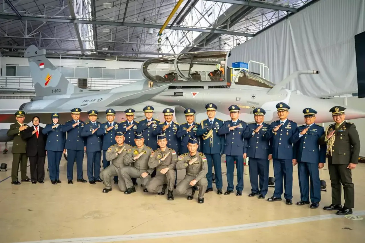 Tiga jet tempur Rafale ‘siap digunakan’ tiba di Indonesia dari Prancis