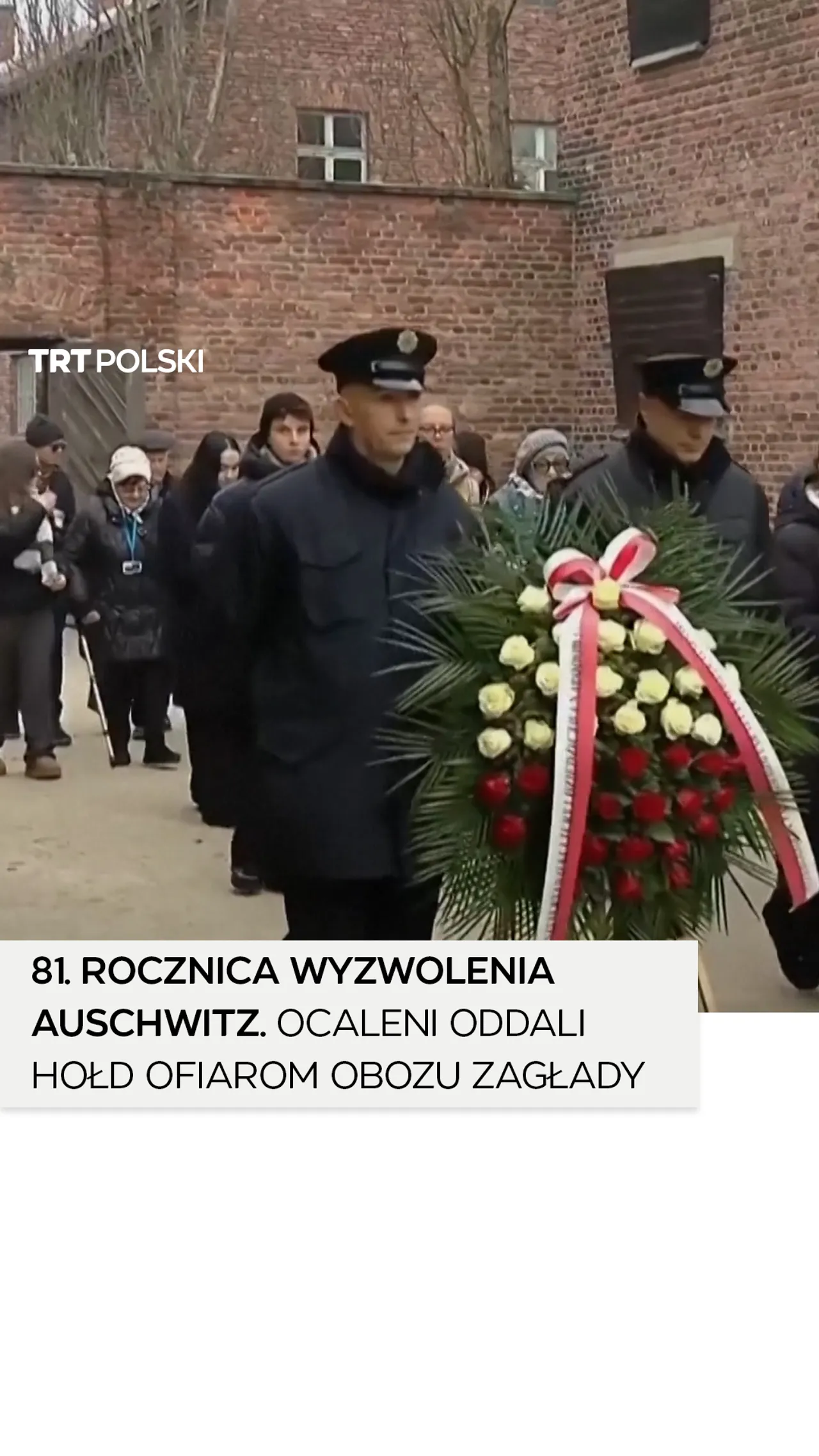 81. rocznica wyzwolenia Auschwitz. Ocaleni oddali hołd ofiarom obozu zagłady