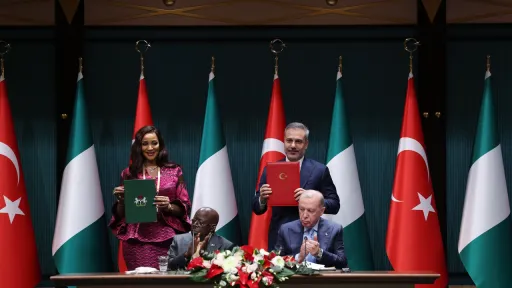 بحضور أردوغان وتينوبو.. تركيا ونيجيريا توقعان 9 اتفاقيات ومذكرات تفاهم