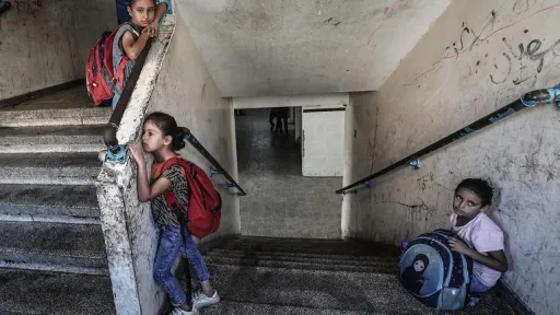 سازمان ملل متحد کمپین بزرگی را برای بازگرداندن صدها هزار کودک غزه به مدرسه آغاز کرد