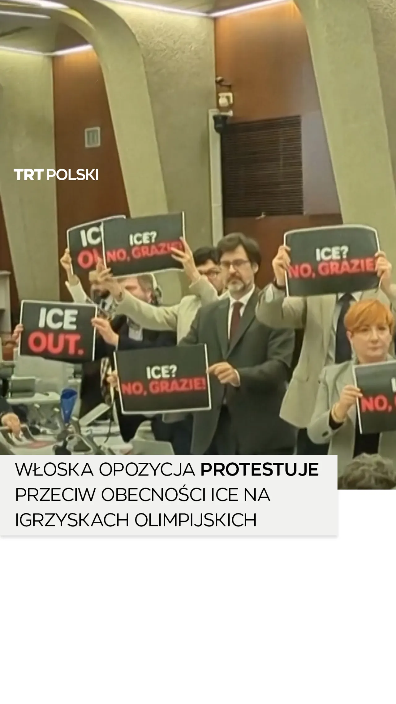 Włoska opozycja protestuje przeciw obecności ICE na Igrzyskach Olimpijskich