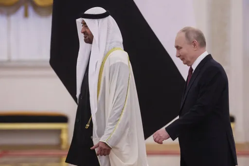Russian, UAE leaders discuss 'dangerously deteriorating' Middle East situation
