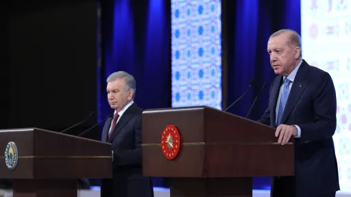 أردوغان: واثقون من بلوغ التبادل التجاري مع أوزبكستان 5 مليارات دولار
