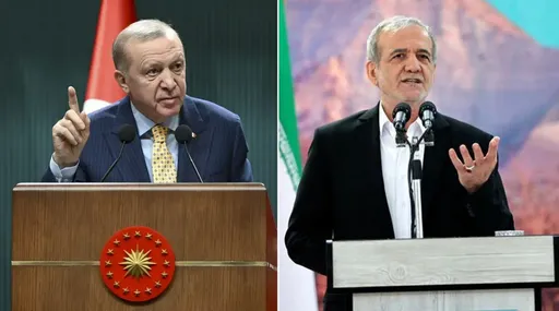 Türkiye is ready to mediate on tensions between US and Iran: Erdogan tells Pezeshkian