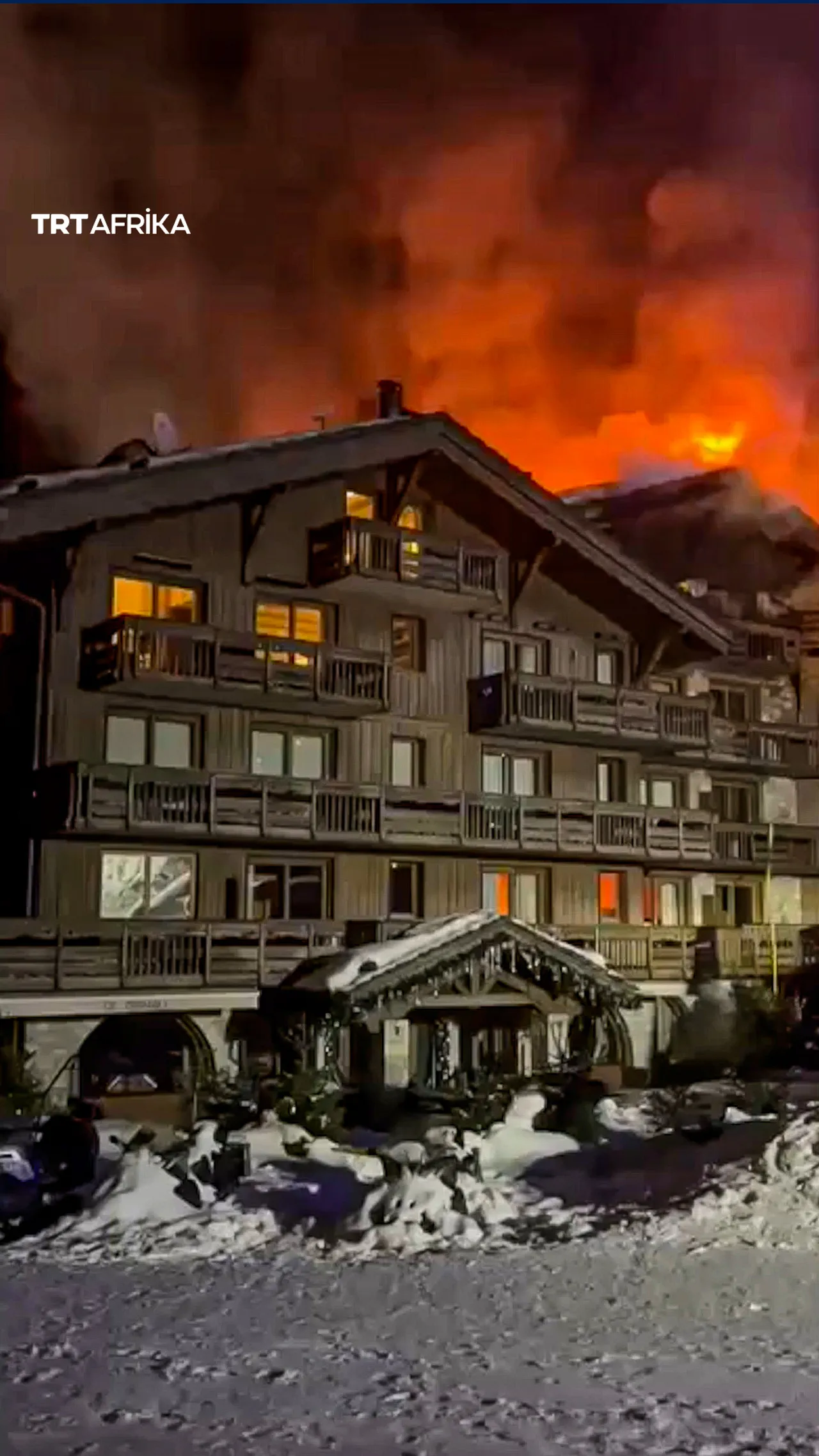 Gobara ta tashi a Otal din Grandes Alpes a Faransa