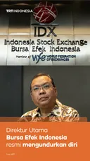 Direktur Utama Bursa Efek Indonesia resmi mengundurkan diri
