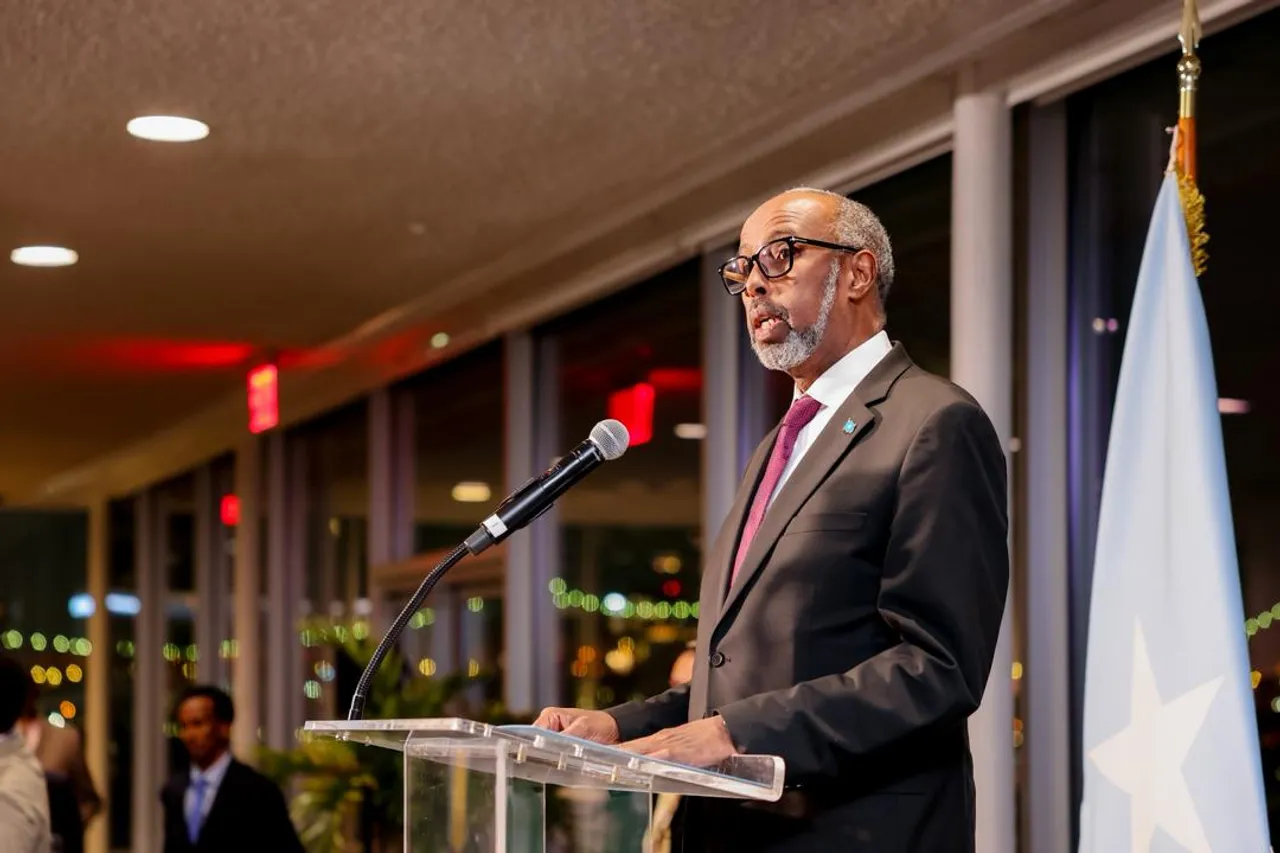 Ergada joogtada ah ee Soomaaliya ee QM oo New York ku qabatay casho sharaf diblomaasiyadeed