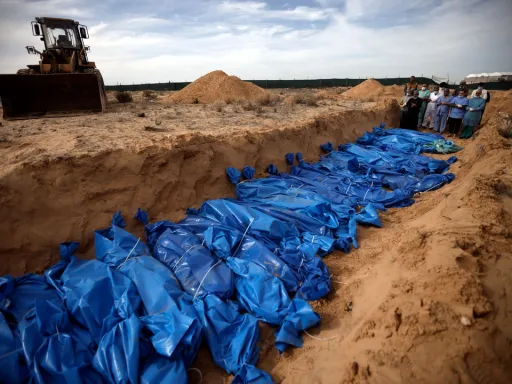 Pela primeira vez, Israel reconhece que mais de 71 000 palestinianos morreram no genocídio de Gaza