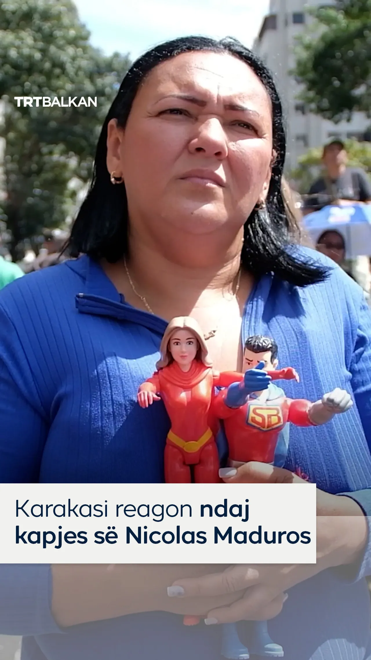 Karakasi reagon ndaj kapjes së Nicolas Maduros