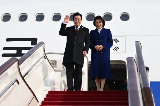 韓国の李氏、中国で貿易拡大を模索 地域情勢の緊張も視野に