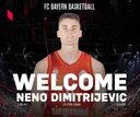 Димитријевиќ е нов кошаркар на Баерн