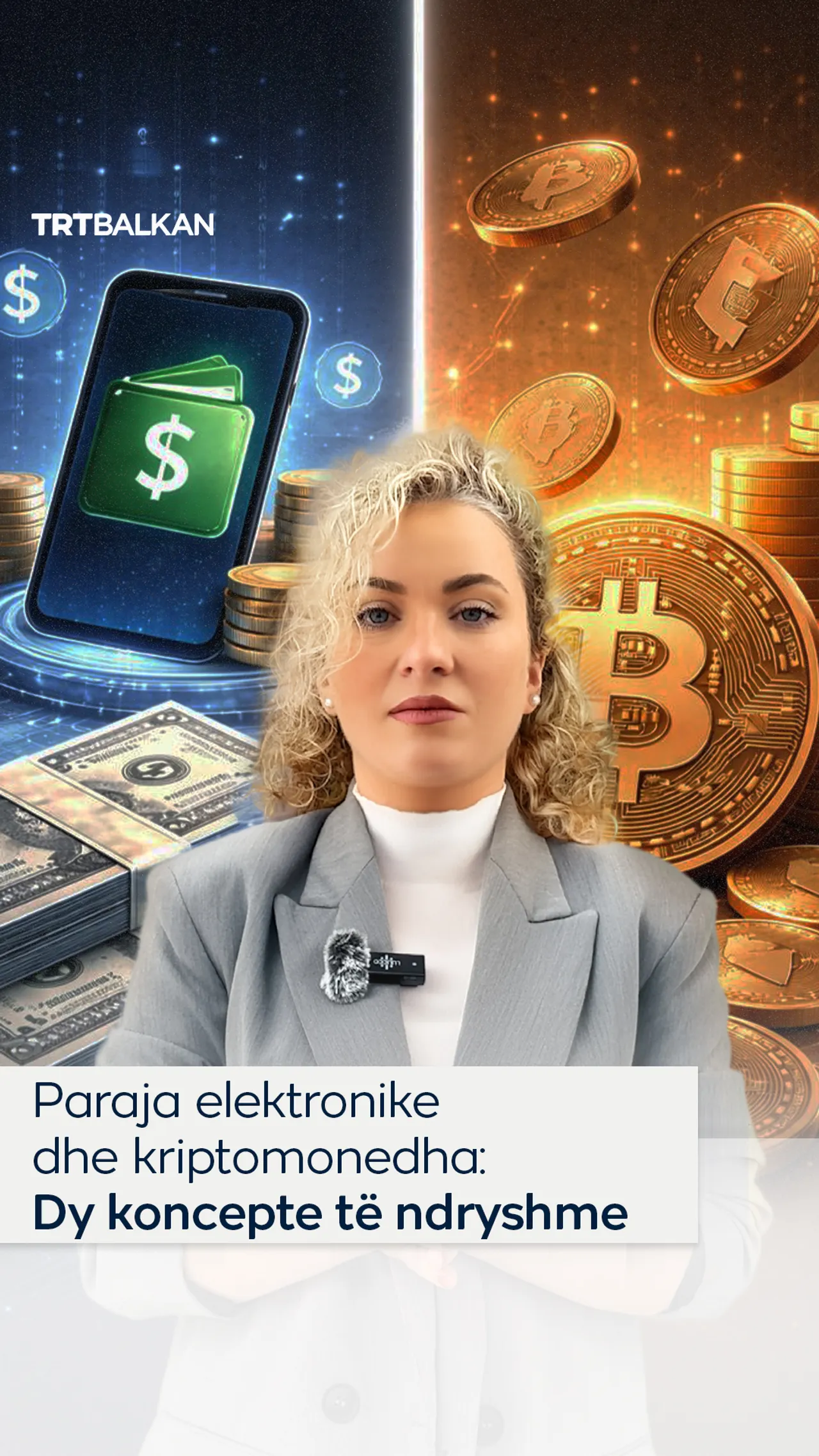 Paraja elektronike dhe kriptomonedha: Dy koncepte të ndryshme