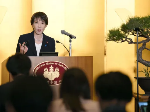 Primeira-Ministra do Japão reitera apelo a negociações com a China, em meio a tensões bilaterais