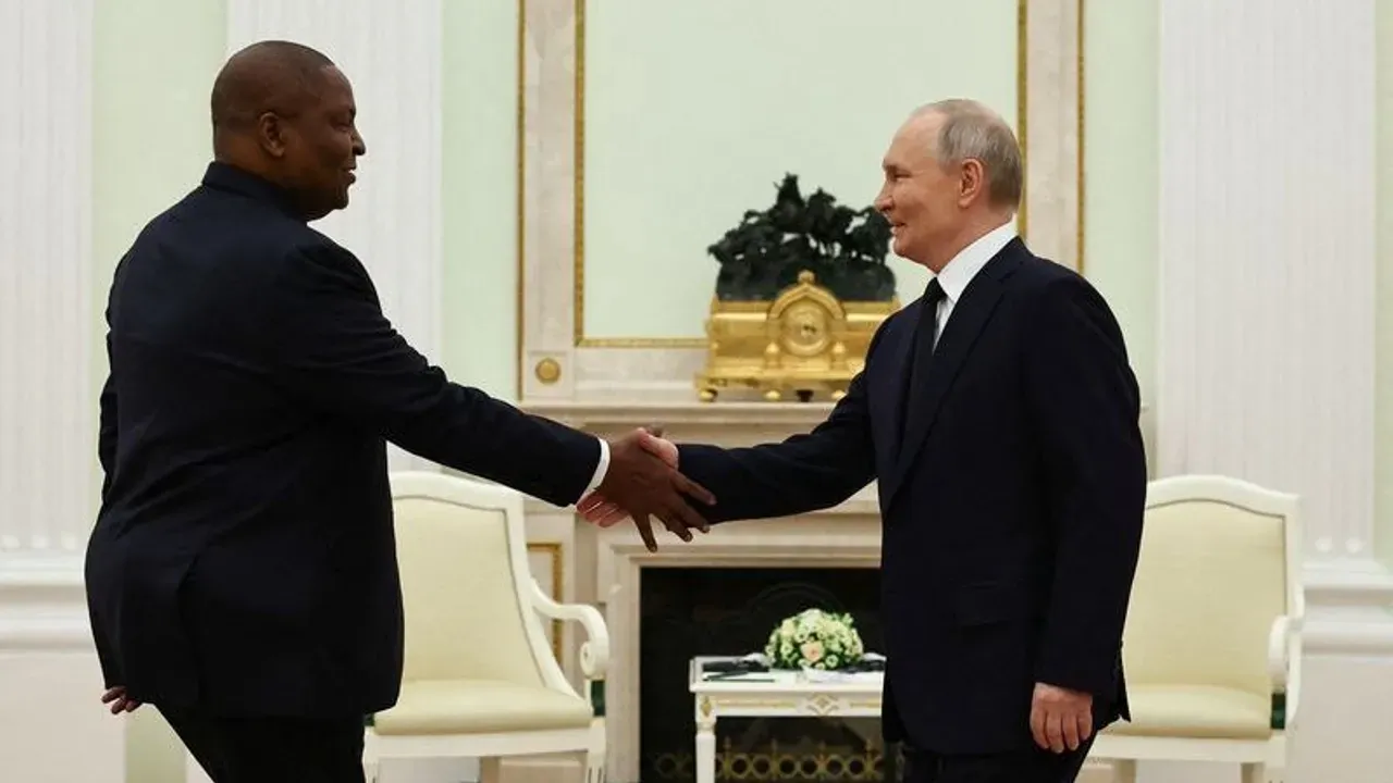 Rais Touadera amualika Putin wa Urusi kutembelea Jamhuri ya Afrika ya Kati
