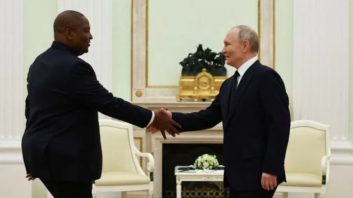 President Touadera invites Russia's Putin to visit Central African Republic