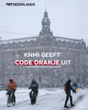 Code oranje afgegeven voor het noorden van Nederland