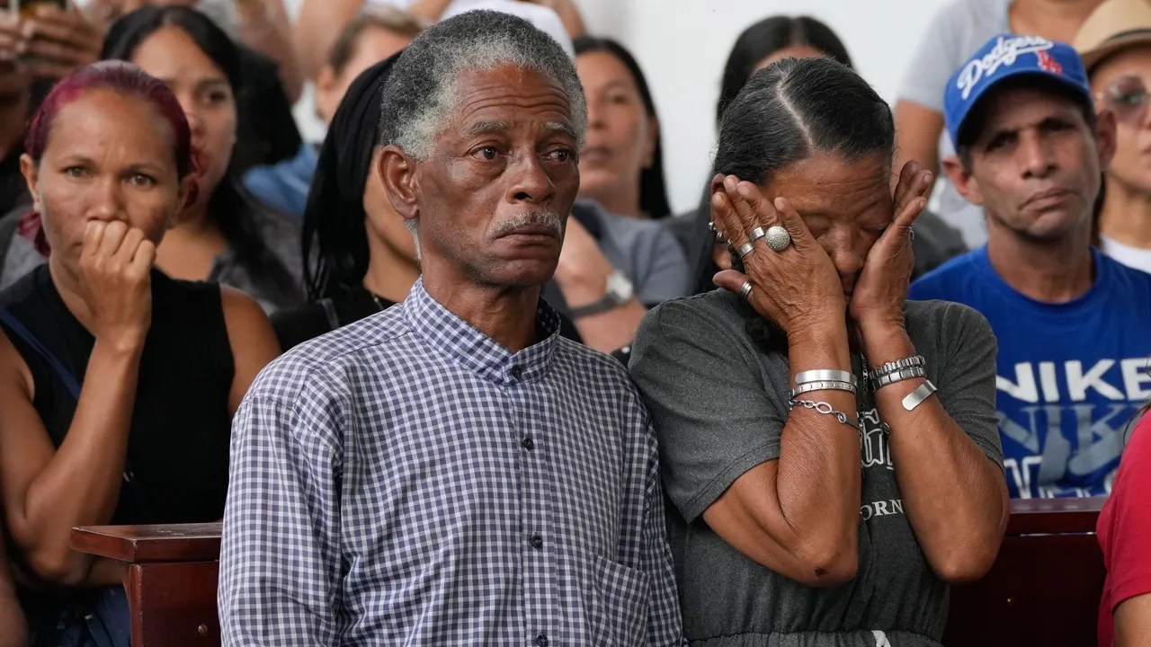 Қаза тапқан венесуэлалық сарбаздар жерленді