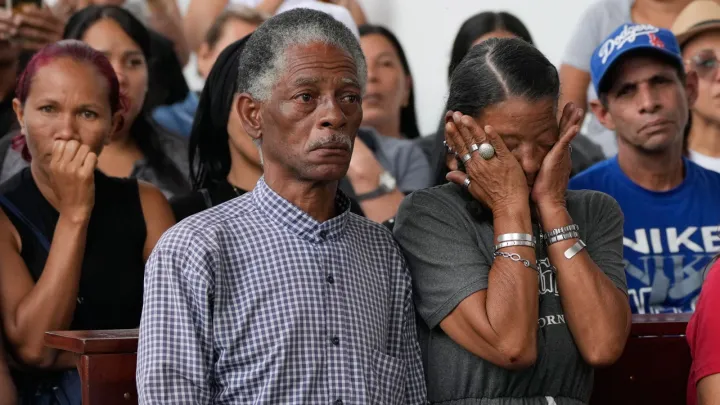 Қаза тапқан венесуэлалық сарбаздар жерленді