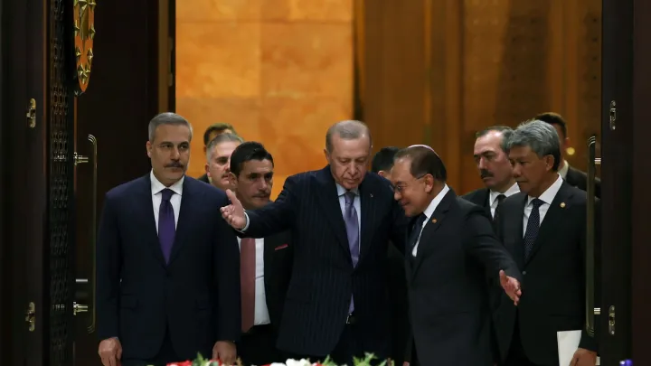 Президент Ердоған Энвер Ибрахиммен кездесті