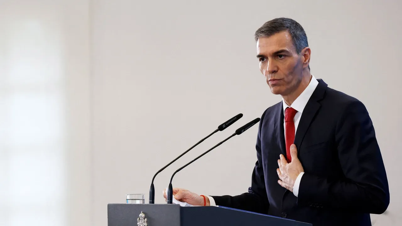 Pedro Sánchez: "Espanha está pronta para enviar tropas para a Palestina para a manutenção da paz"