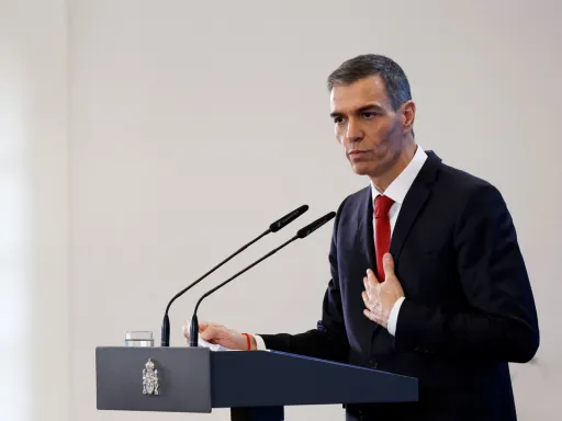 Pedro Sánchez: "Espanha está pronta para enviar tropas para a Palestina para a manutenção da paz"