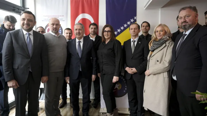 Otvorene prostorije Udruženja solidarnosti tursko-bosanskohercegovačkih poduzetnika u Sarajevu