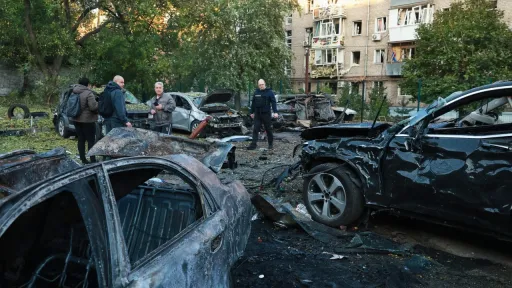Российские удары по Киеву вновь вызвали перебои со светом и водой