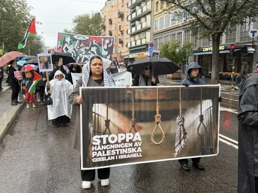 ئىسرائىلىيەنىڭ غەززەدە 3 يىلدىن بۇيان داۋاملاشتۇرۇۋاتقان ئىرقىي قىرغىنچىلىقى شۋېتسىيەدە ئەيىبلەندى