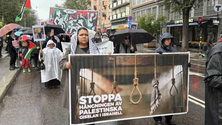ئىسرائىلىيەنىڭ غەززەدە 3 يىلدىن بۇيان داۋاملاشتۇرۇۋاتقان ئىرقىي قىرغىنچىلىقى شۋېتسىيەدە ئەيىبلەندى