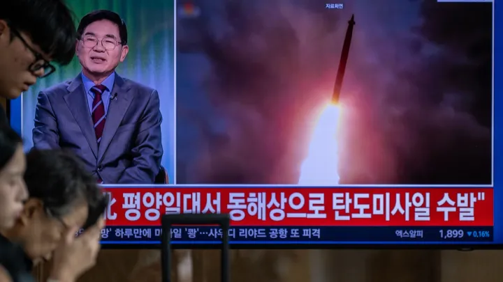 North Korea fires multiple ballistic missiles toward Sea of Japan